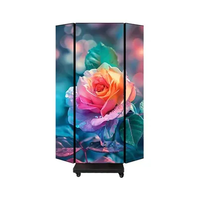 Display per poster LED ripiegabile-per interni